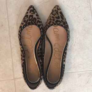 Sam Edelman leopard flats